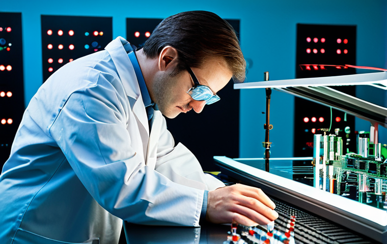 Quantum Optics Lab**
"A brightly lit, modern quantum optics laboratory. A scientist in a lab coat, fully clothed, is carefully adjusting equipment on an optical table filled with lasers, lenses, and mirrors. The background shows complex experimental setups. The scene emphasizes precision and scientific discovery. Safe for work, appropriate content, professional environment, perfect anatomy, correct proportions, well-formed hands, professional photography, high quality, modest attire."
**