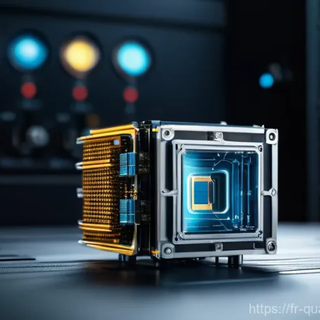 양자컴퓨터의 상업화 전망 - Here are three detailed image prompts in English, designed to capture the essence of the quantum com...