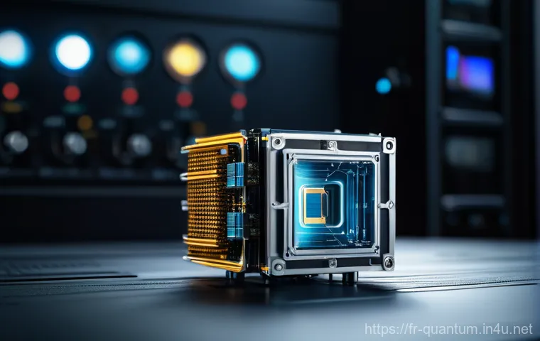 양자컴퓨터의 상업화 전망 - Here are three detailed image prompts in English, designed to capture the essence of the quantum com...