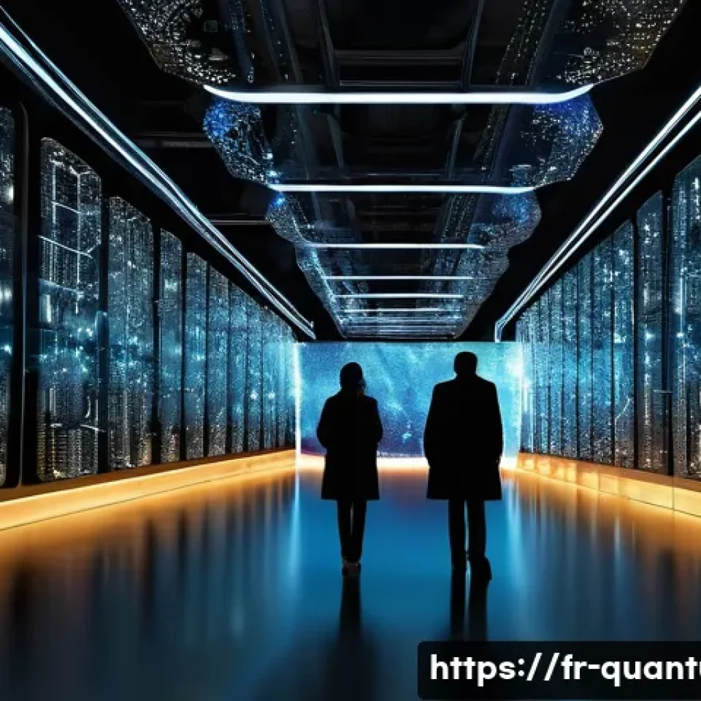 양자통신 국제 표준 - **Quantum Data Shield:** "An ultra-secure, futuristic digital network protecting sensitive data with...