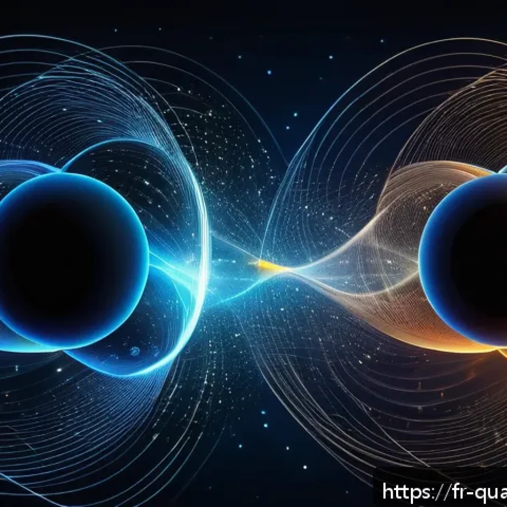 양자화학의 기초 원리 - A highly detailed scientific illustration depicting the wave-particle duality of electrons: show ele...